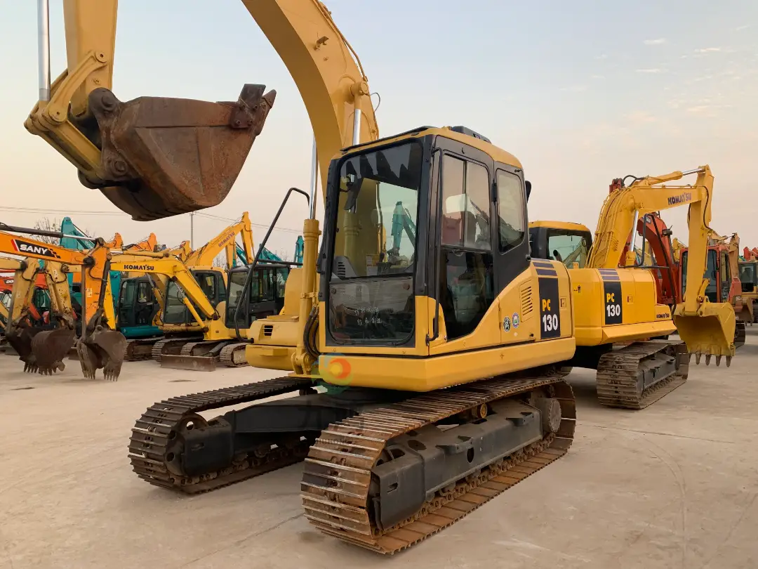 second hand komatsu pc130-7 excavator for sale