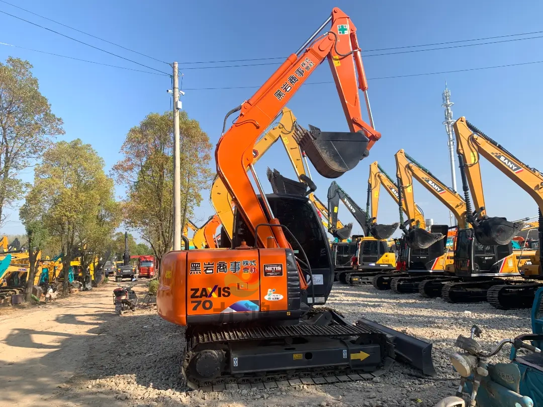 Used zx70 Second Hand Hitachi Excavator