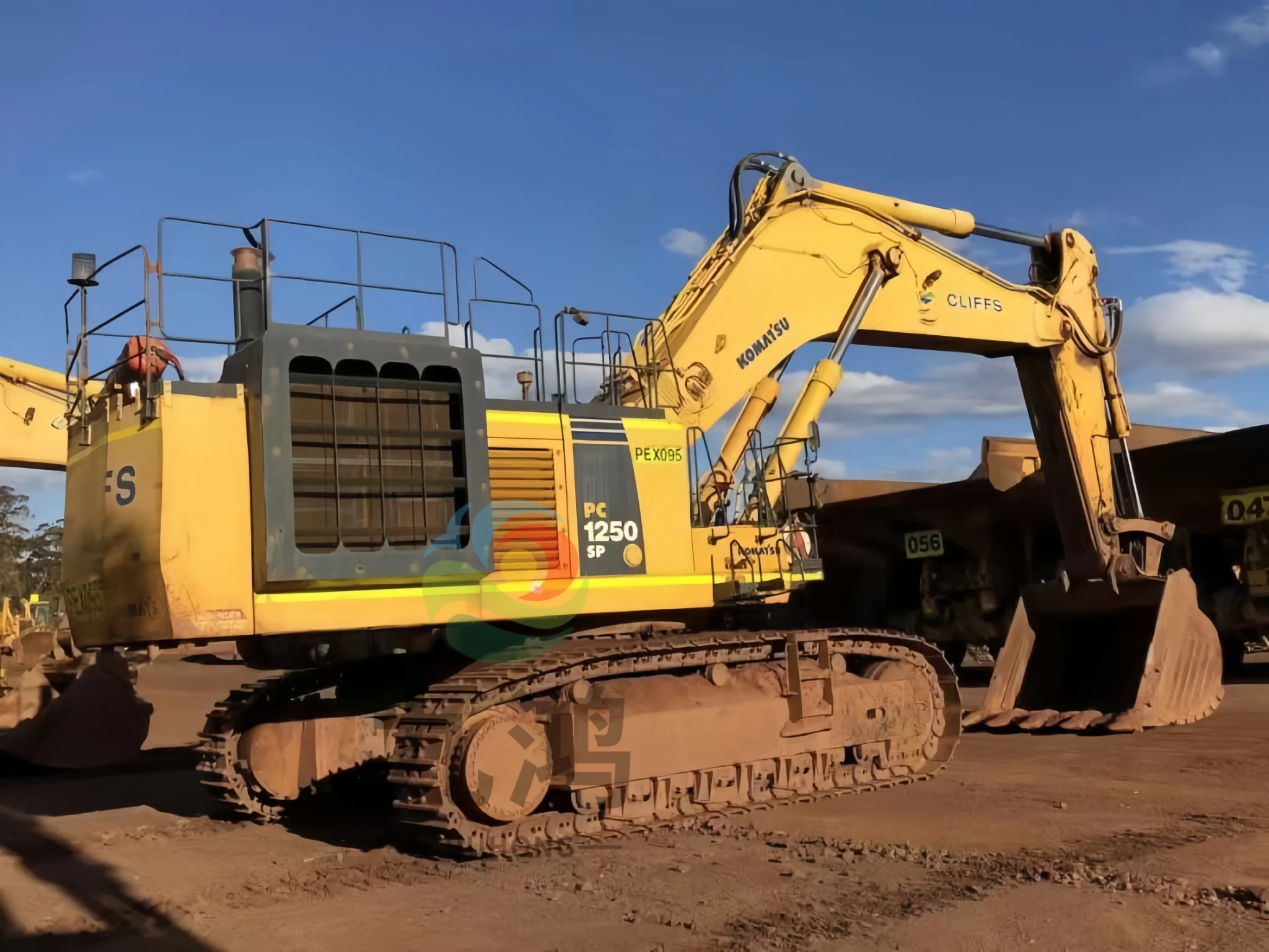 used komatsu large excvator pc1250 heavy excavator | jiuhong