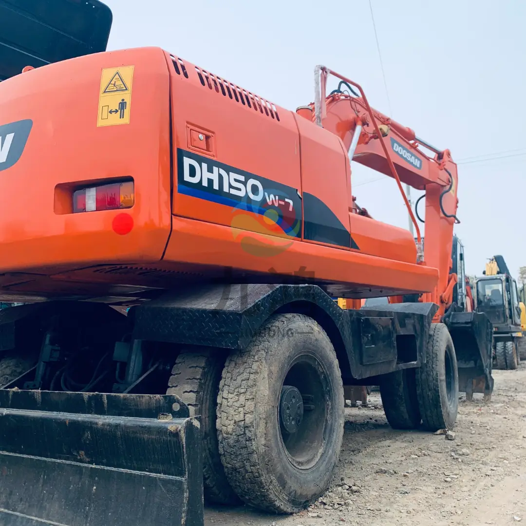 used doosan dx150 excavator for sale