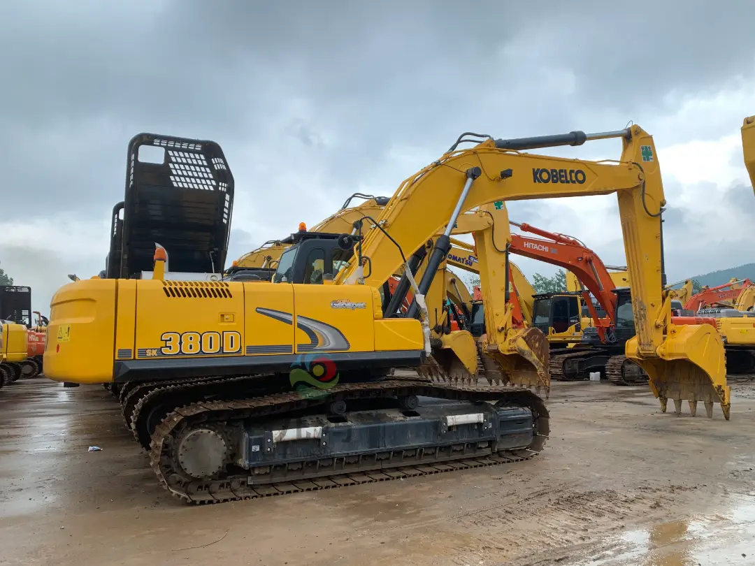 kobelco excavator sk380d for sale