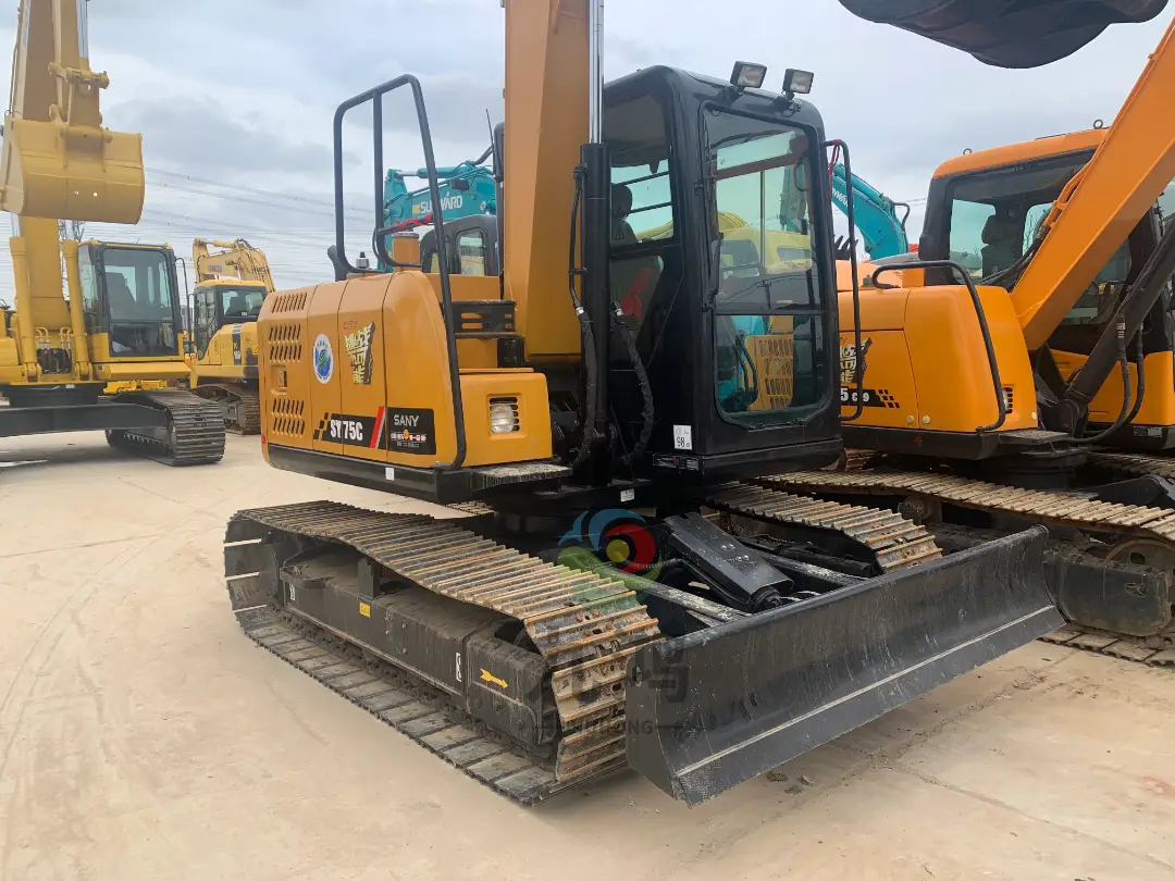 cheap used sany 75 excavator for sale