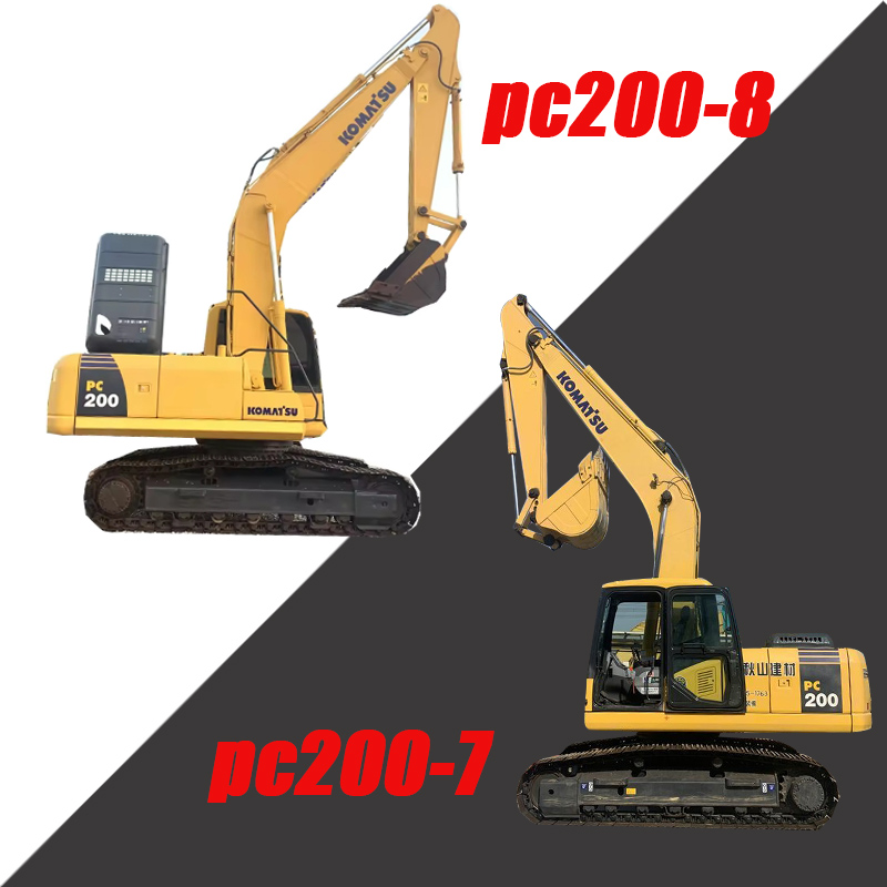 used komatsu excavator digger