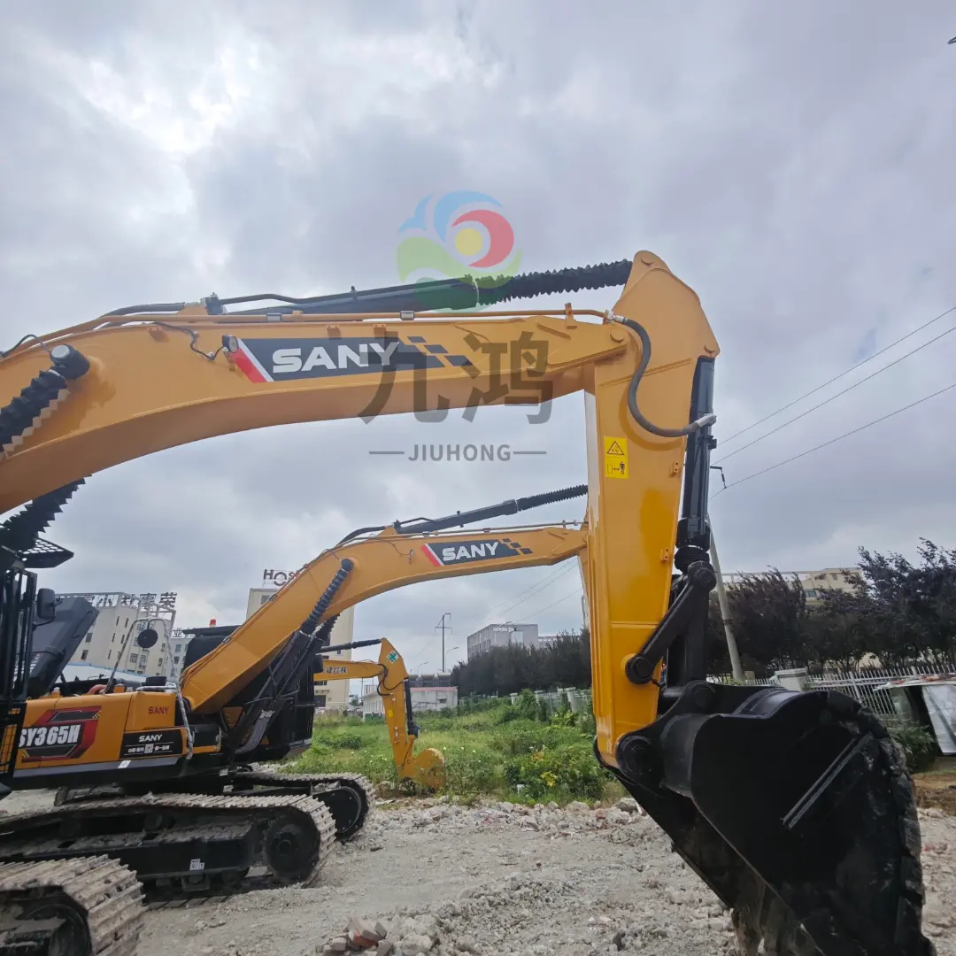 tracked used sy365 excavator for sale