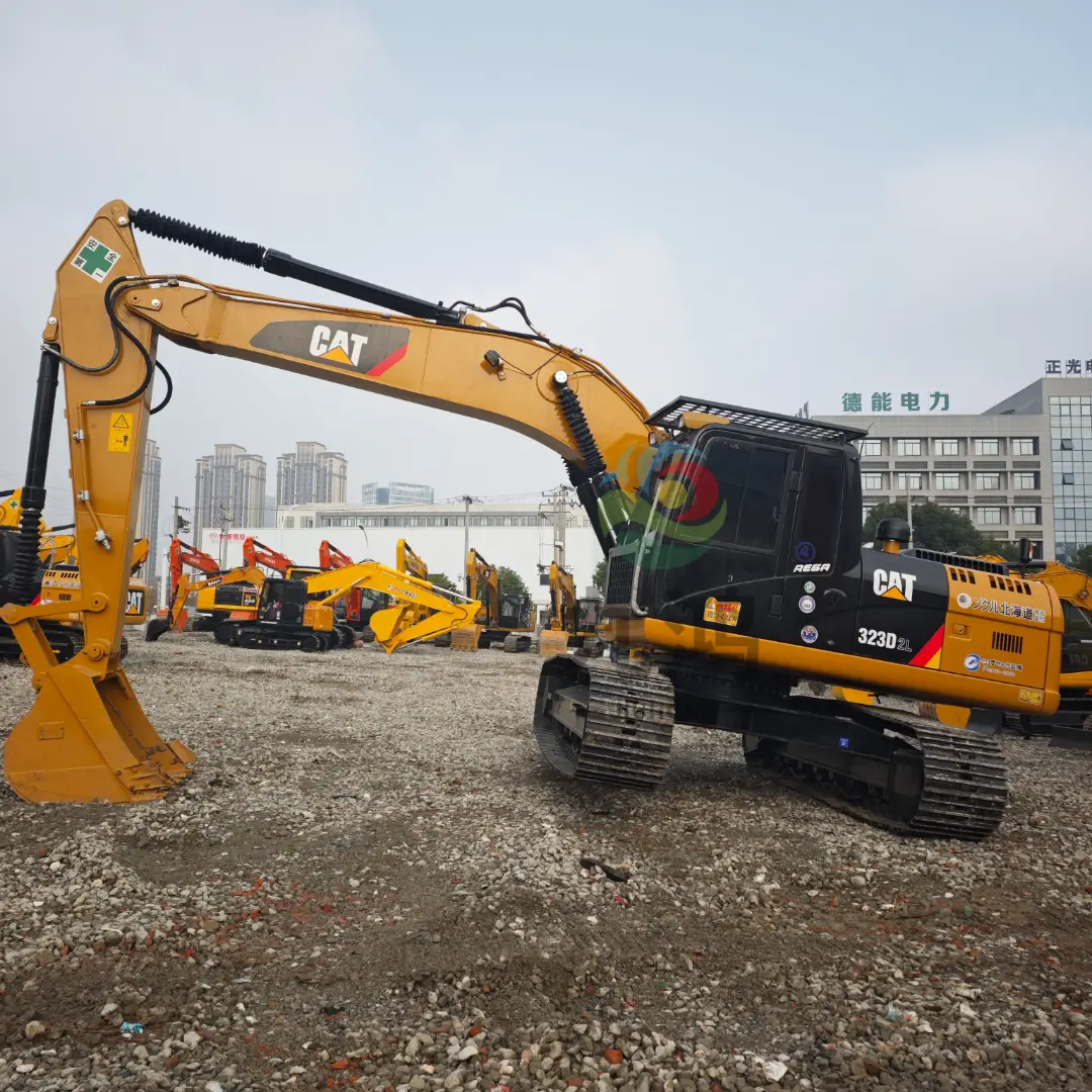 good condition used caterpillar cat323d2l excavator for sale