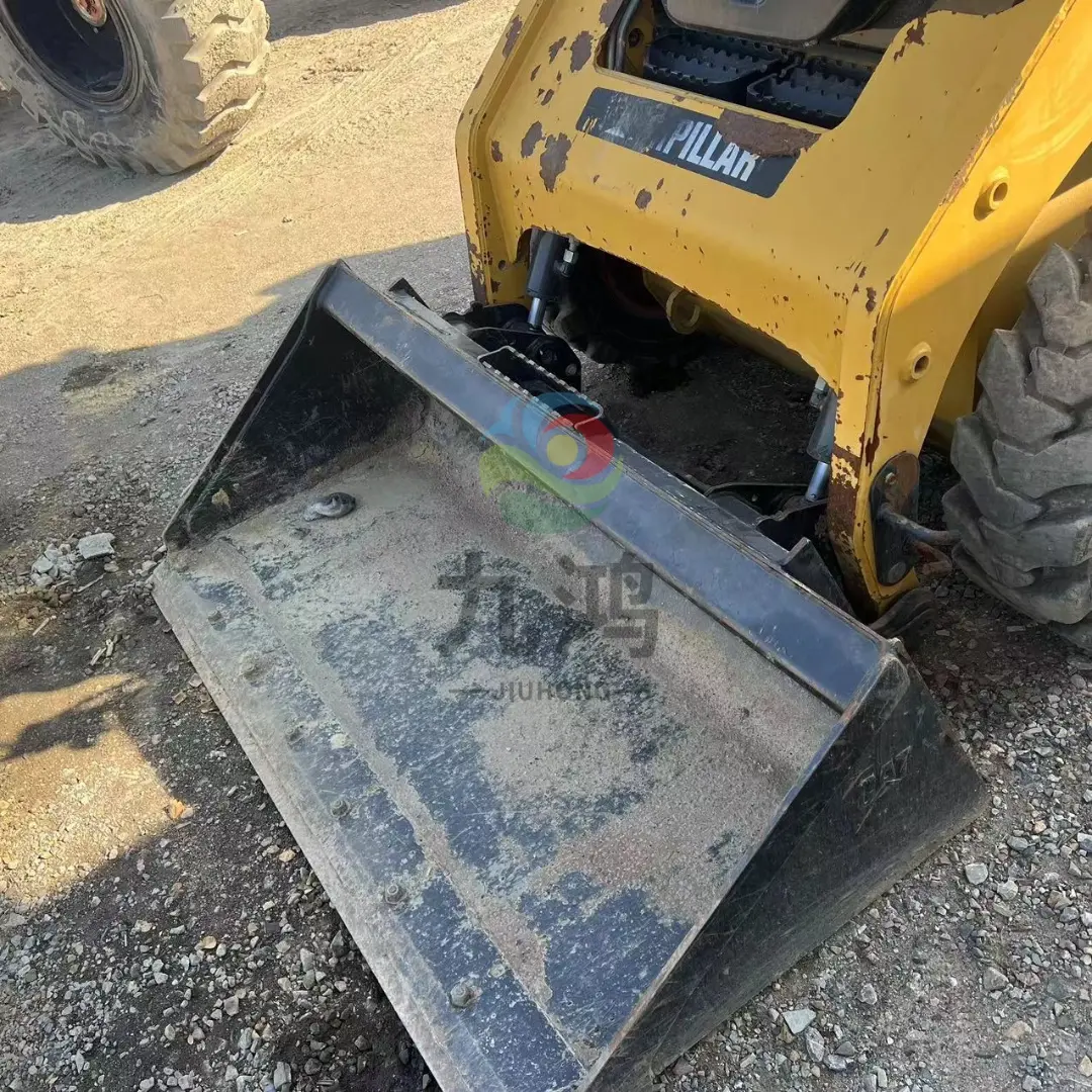 second hand caterpillar skid steer for sale