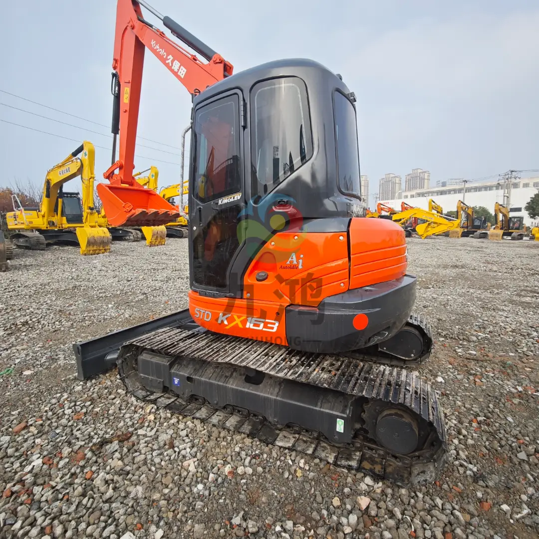 compact used kx163 excavator for sale