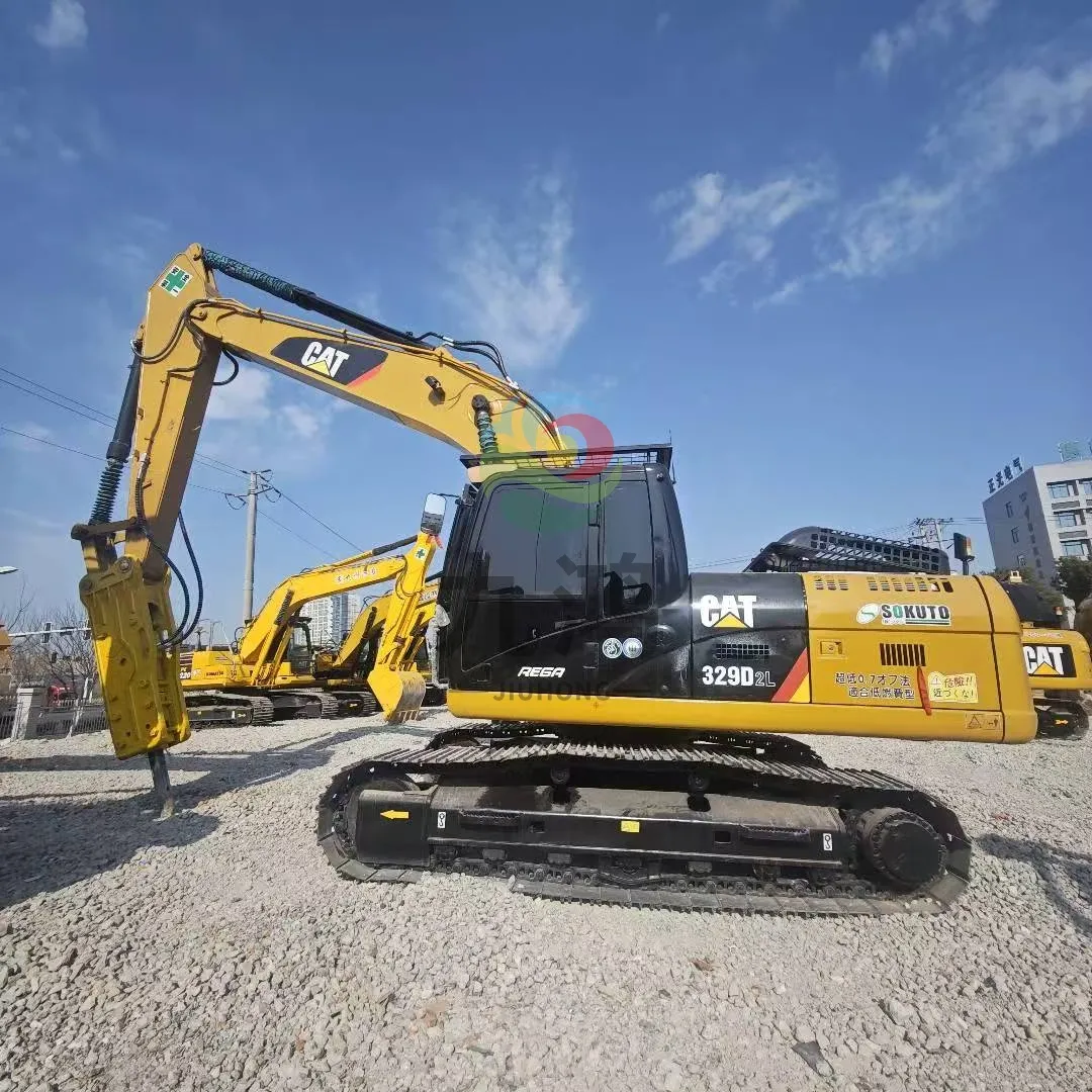 manufacture used caterpillar cat329d2l excavator for sale