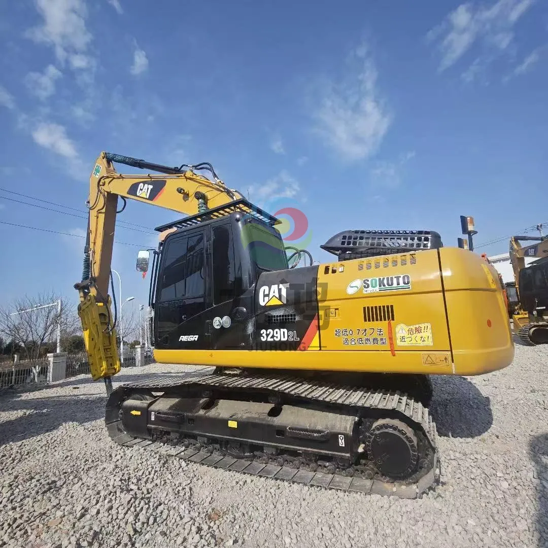 manufacture second hand cat329d2l excavator for sale