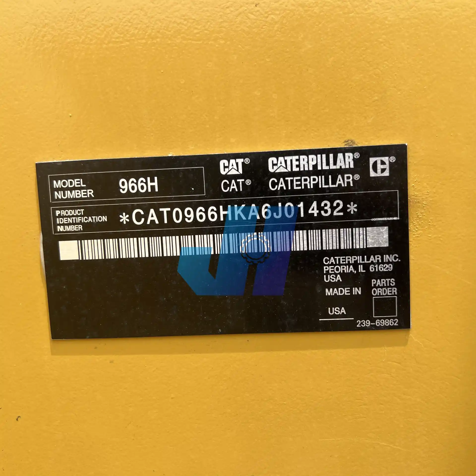 durable used cat966h loader for sale