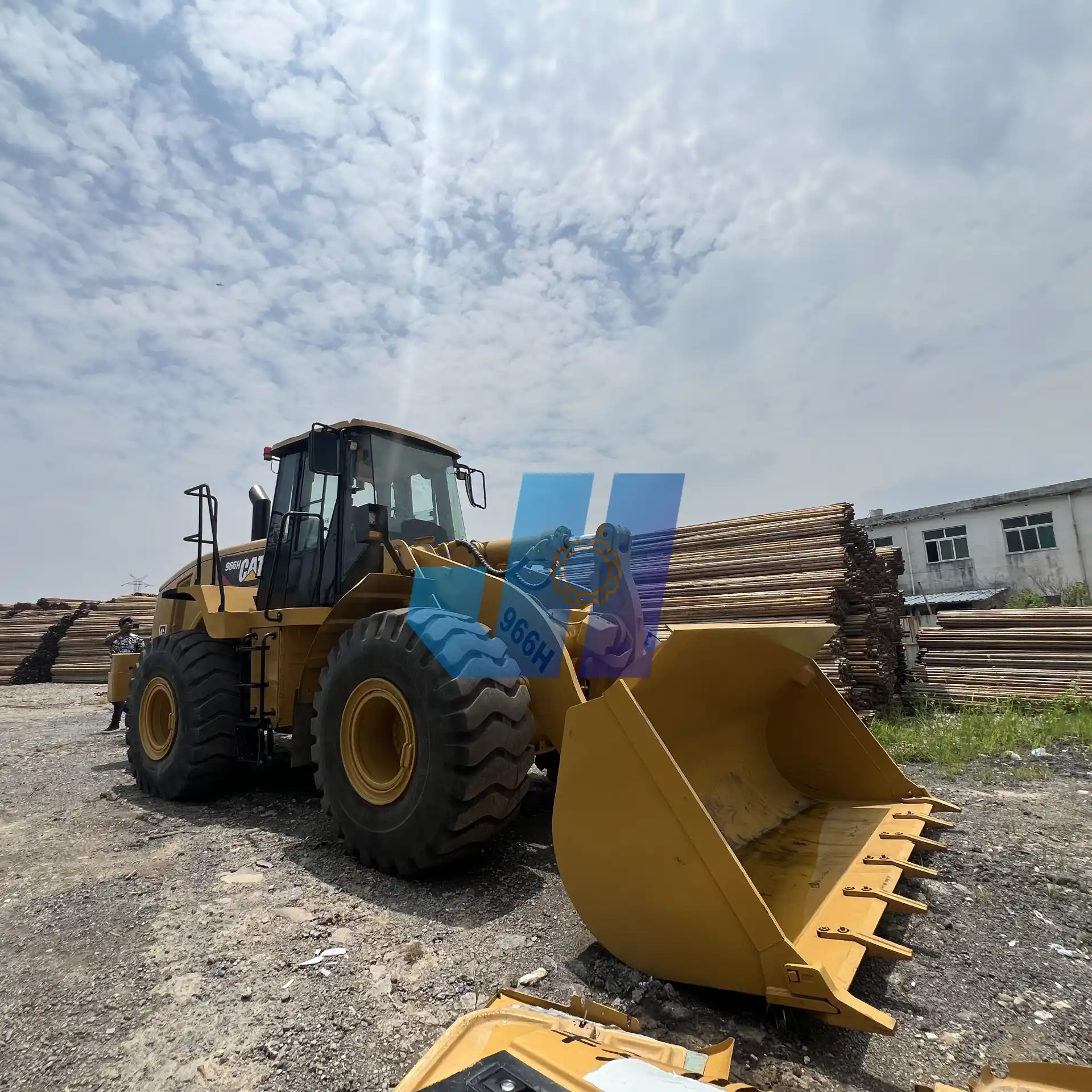 heavy-duty used cat966h for sale