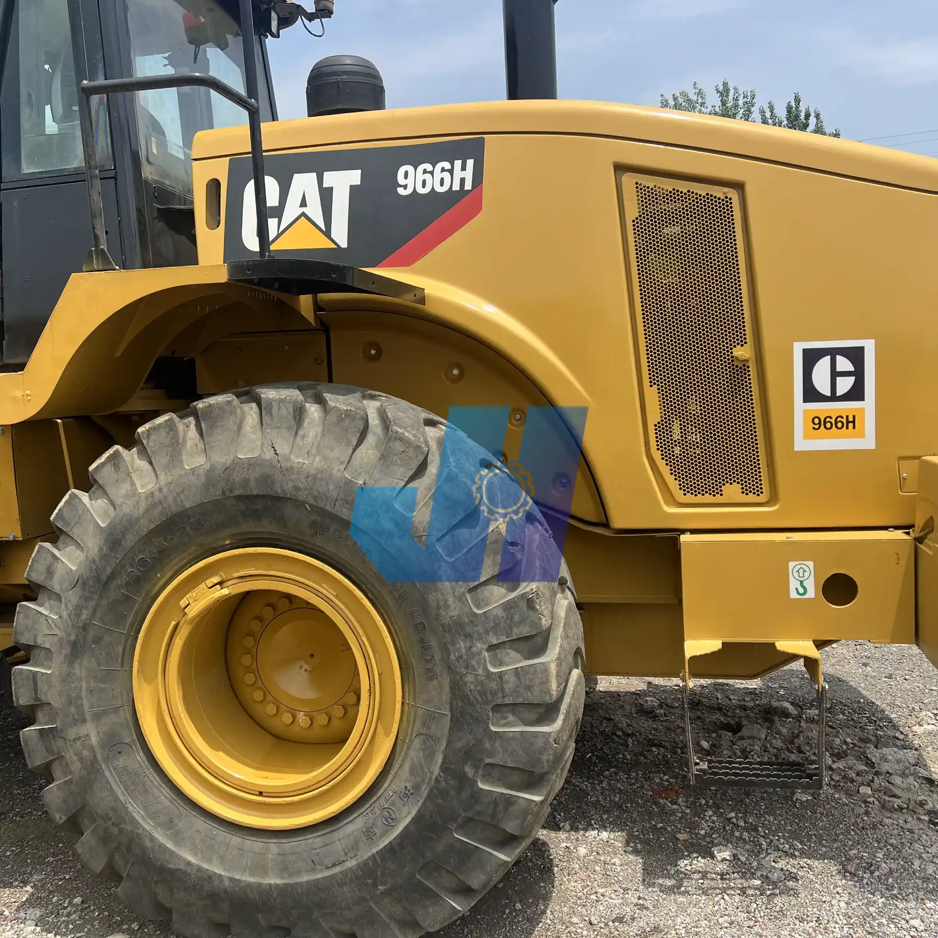 heavy-duty used cat966h loader for sale