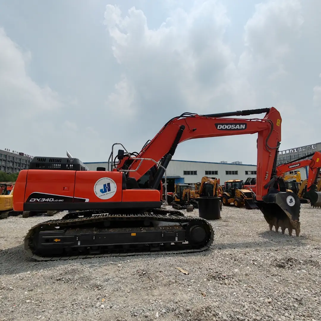 used doosan dx340 excavator for sale
