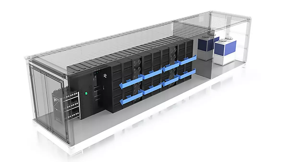 Revolutionary Containerized Prefab Data Center Solution