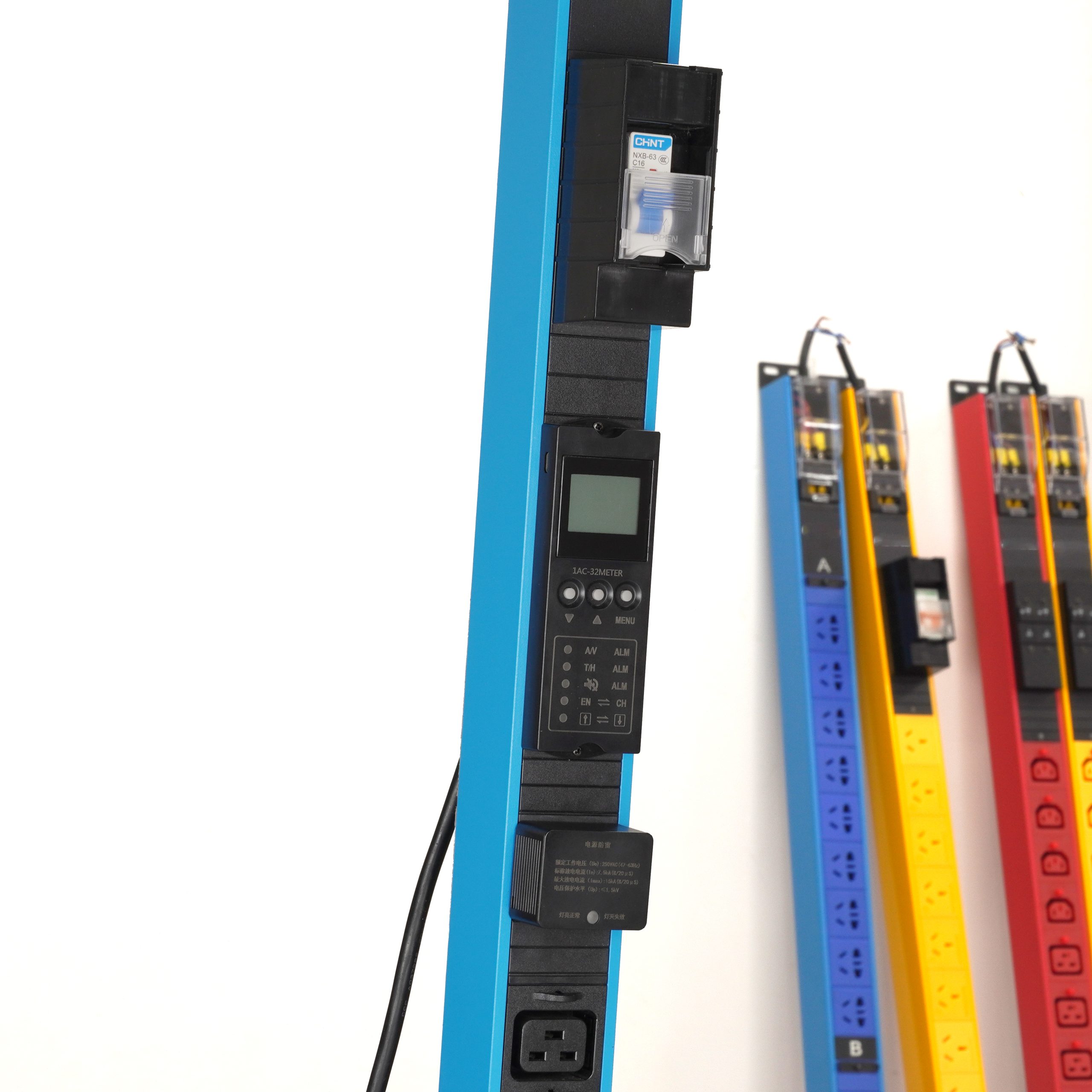 How to select different types of PDUs in the data center?