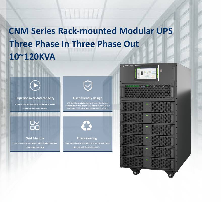 soluciones de administración de energía UPS modulares