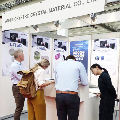 Crystro participated in the German Optics Exhibition