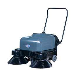 Walk-behind floor sweeper