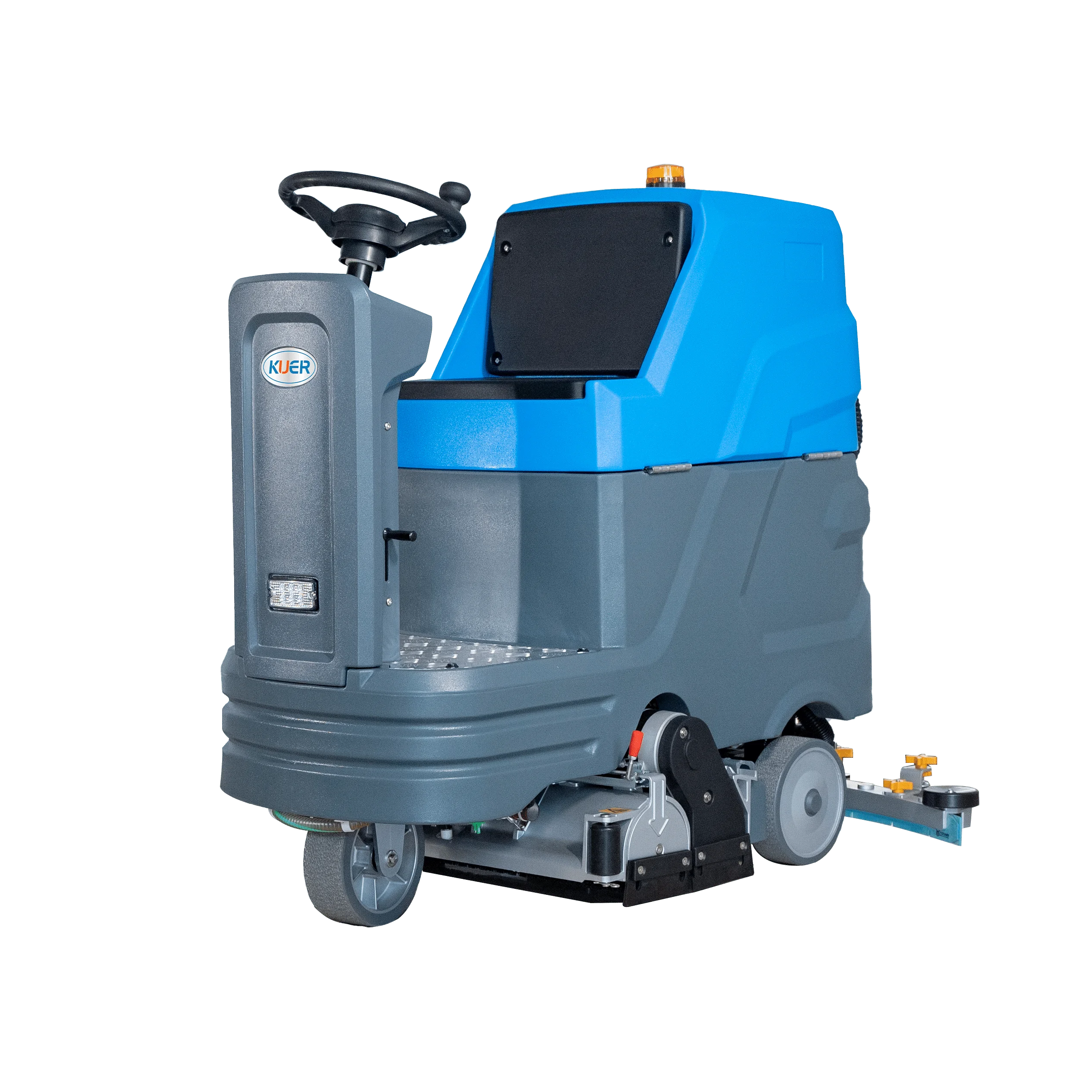 KUER Cylindrical brush Ride-on Battery-Powered Sweeper-Scrubber | KR-G650 43,060 ft²/hr