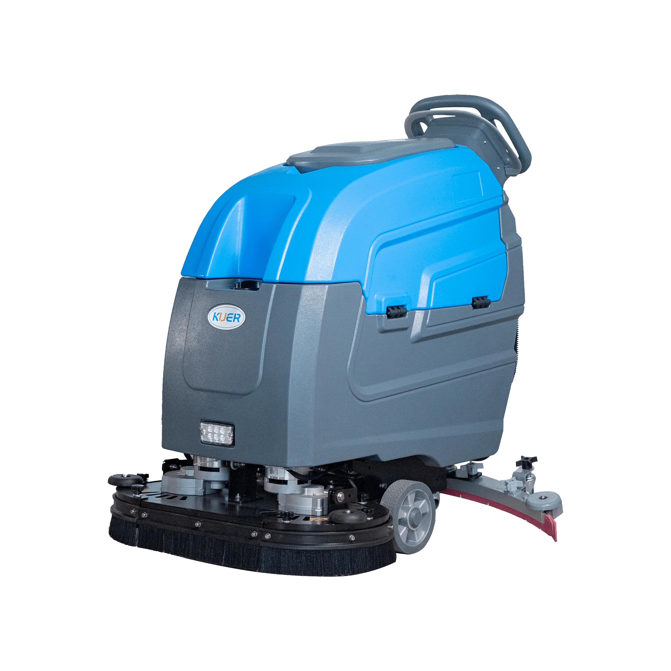 KUER 13″ Double brush Self-propelled Floor Scrubber Machine with Battery | KR-H75 32,290 ft²/hr