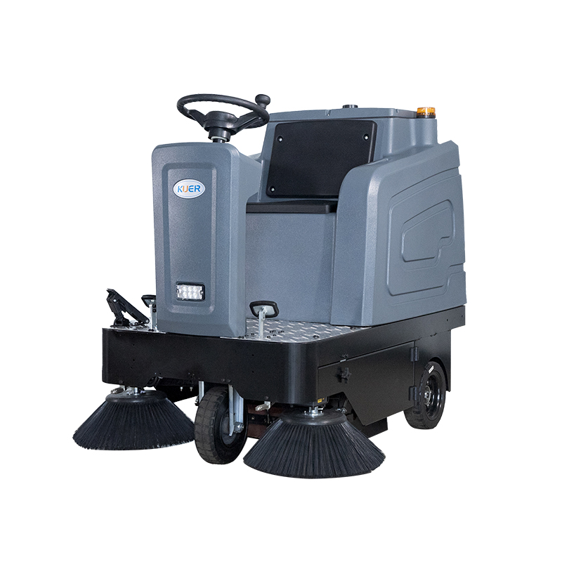 KUER Ride-on Floor Sweeper Machine with Battery | KR-SJ1250 80,730 ft²/hr