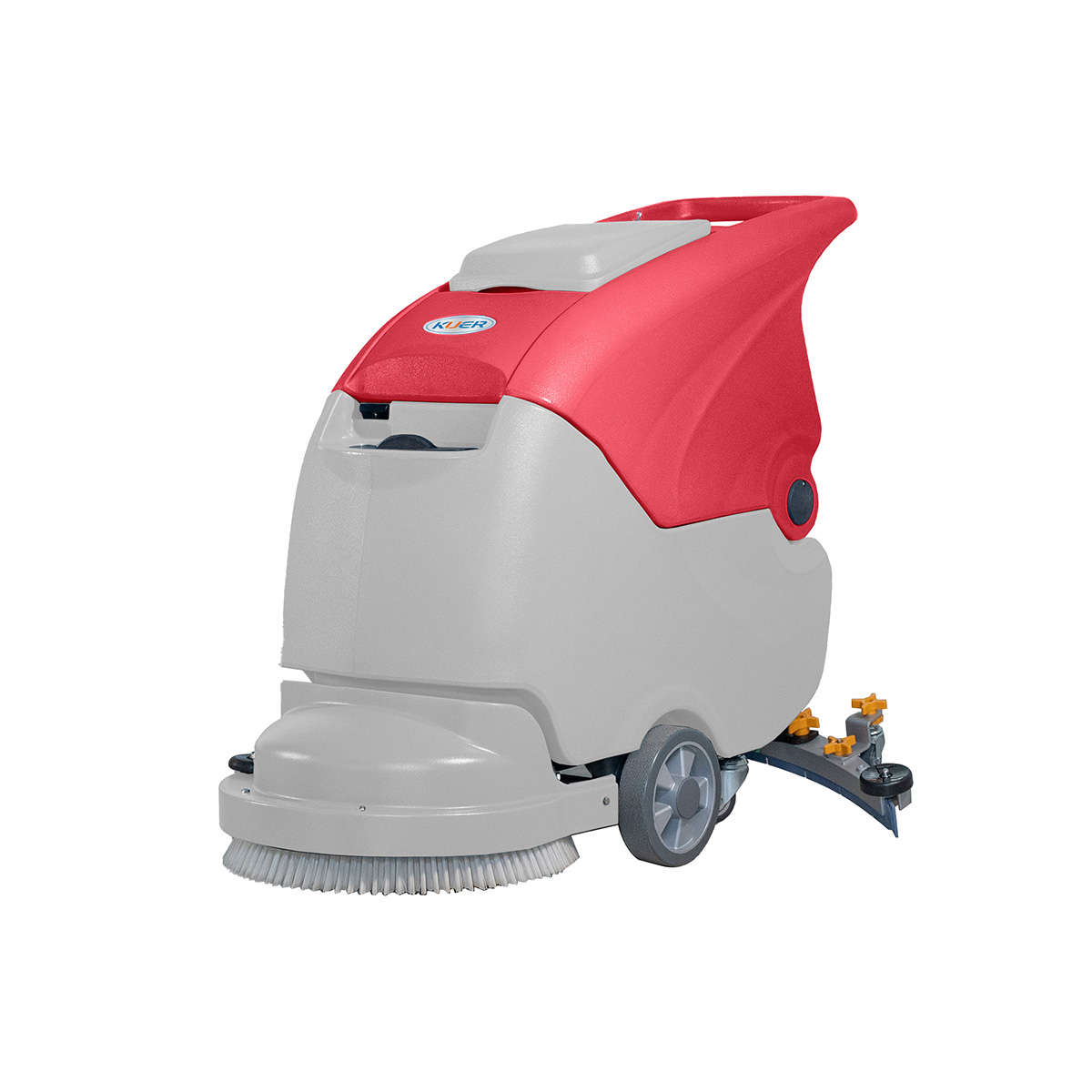 Customized 490mm Single Brush Walk-behind Floor Sweeper Machine with Battery