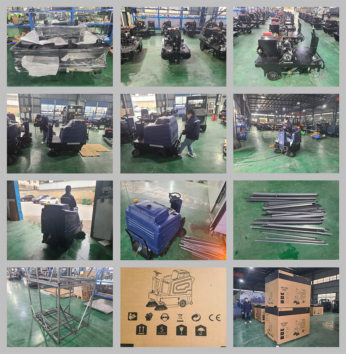 In 2024, Hefei KUER Floor sweeper supply system will gradually improve, and its production capacity will increase significantly.