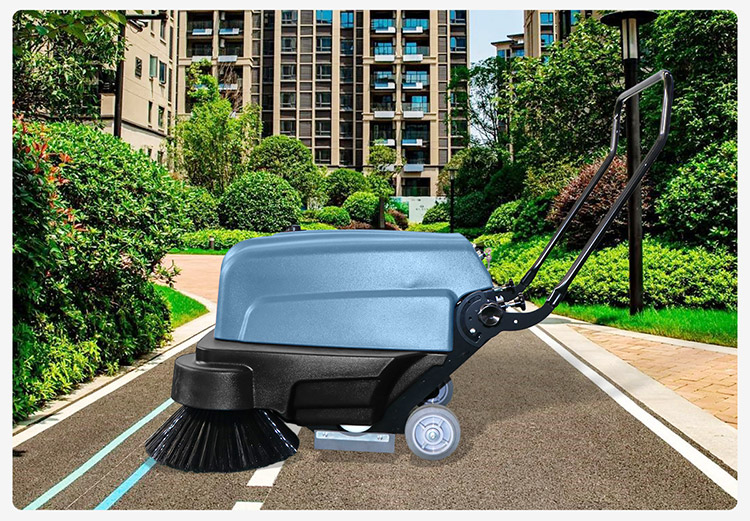 New Two Brush Head Handpush Sweeper KR-SS1050 launched