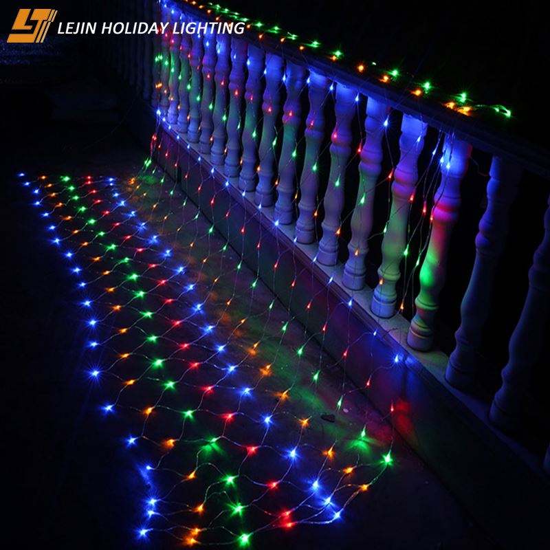 Safe and waterproof IP65 led PVC net light for christmas decoration light