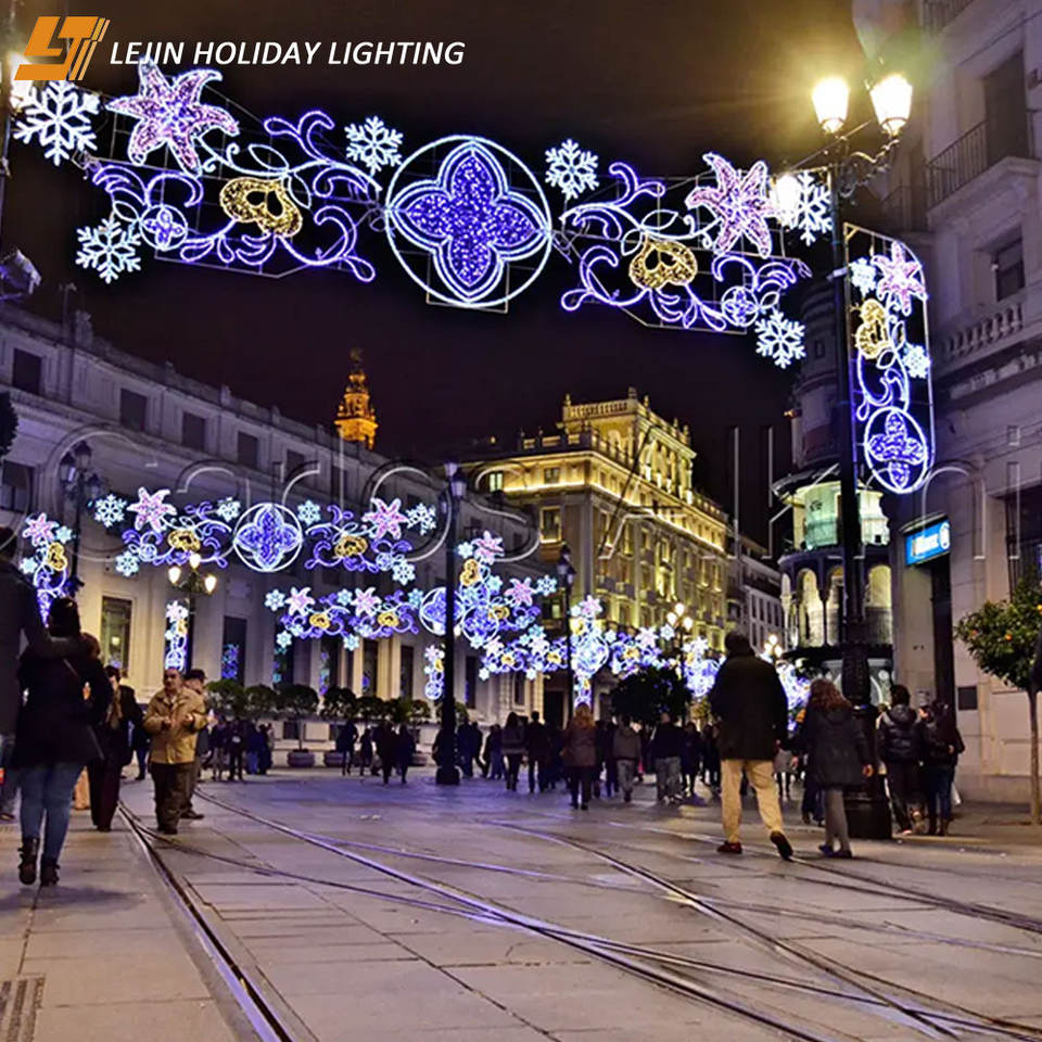 fabricación de luces decorativas para calles