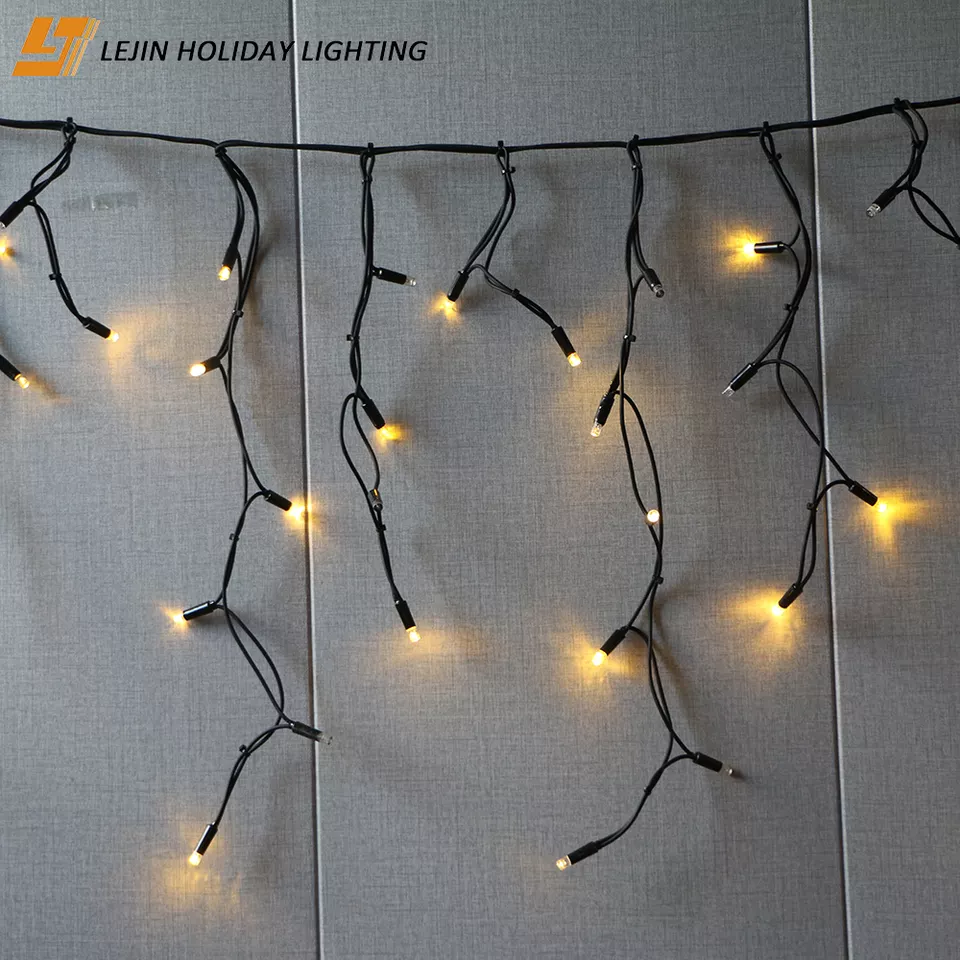 Fairy LED icicle string Light Curtain String Light for Christmas Decorative Light String