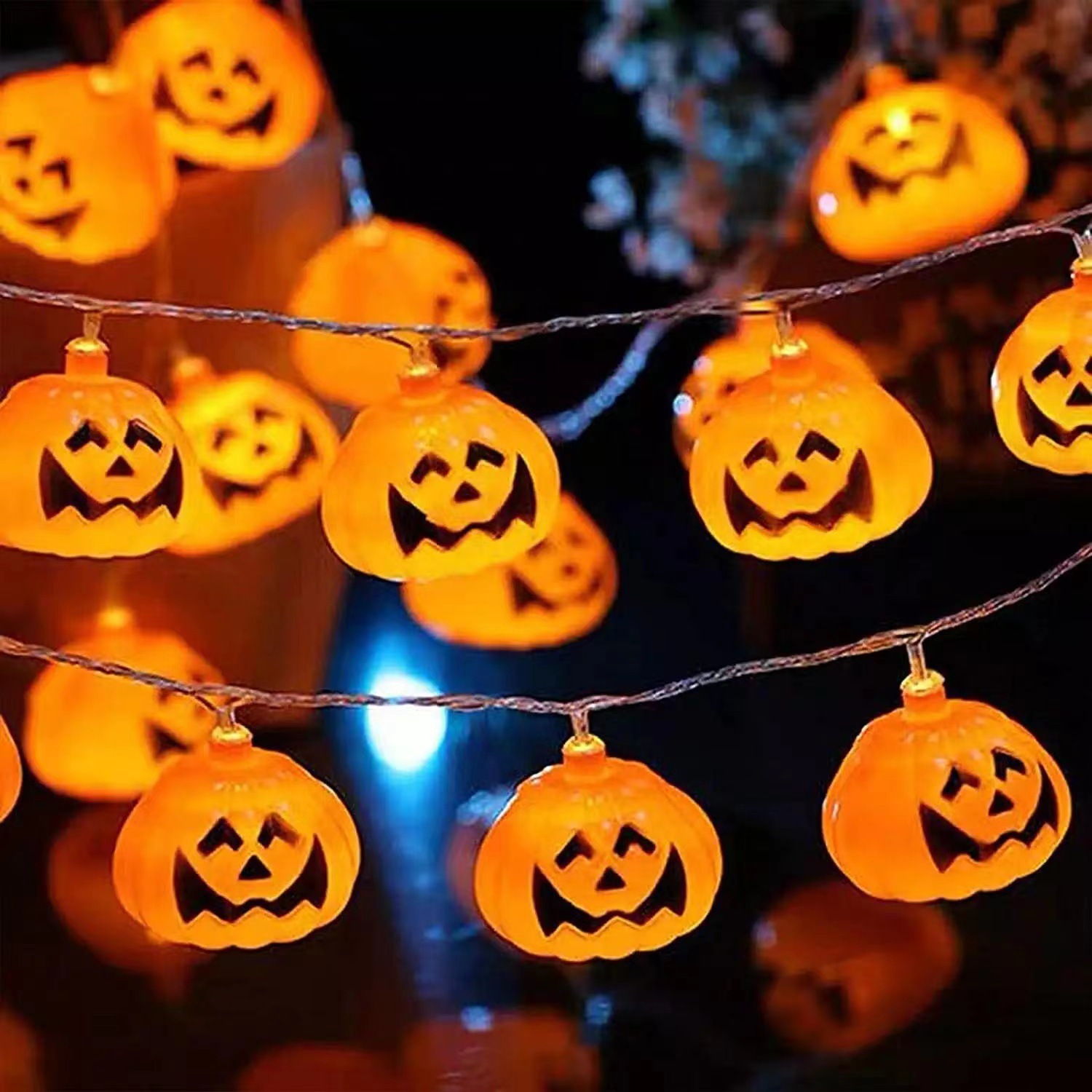 metal pumpkin lantern