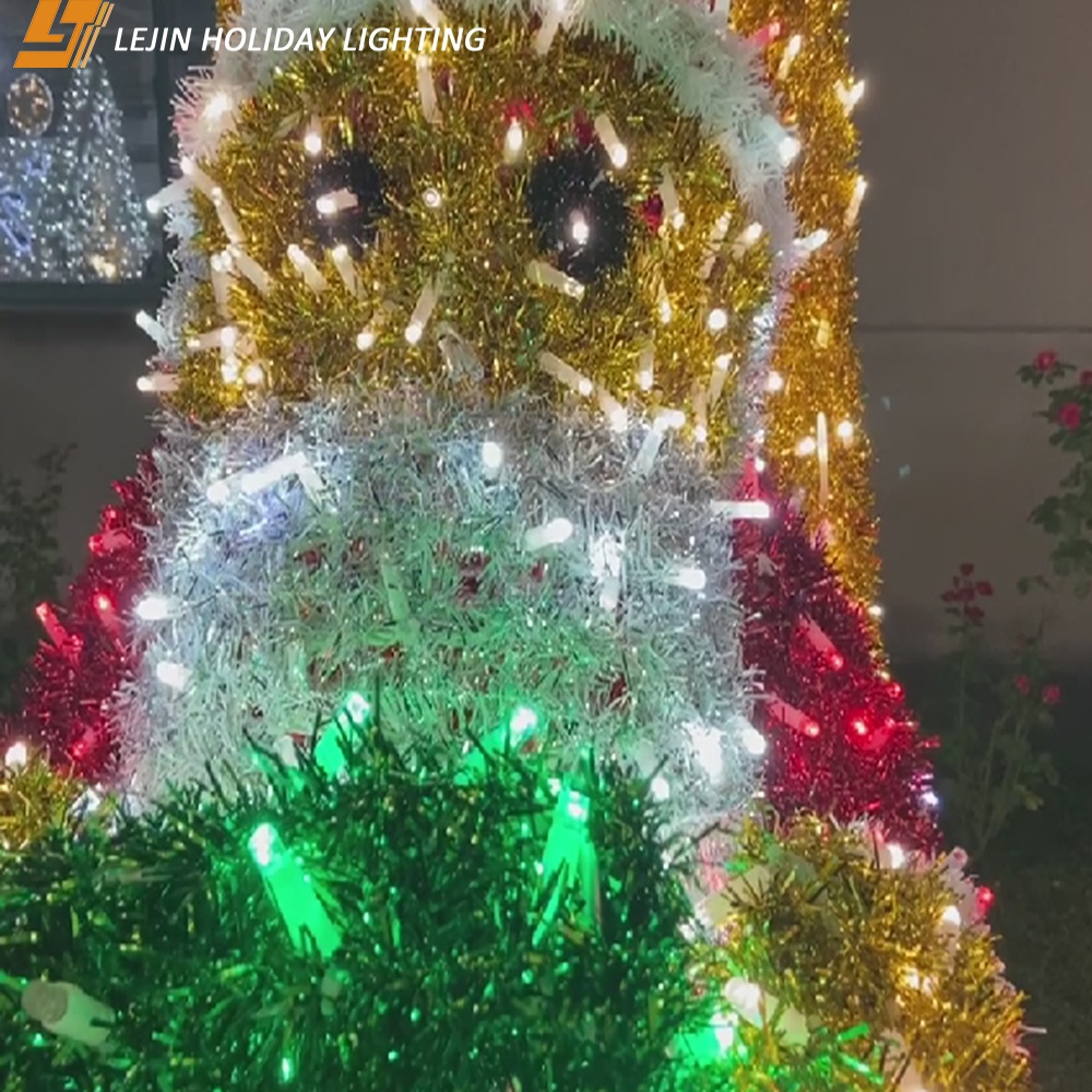 Lámpara de modelado de luna de Papá Noel