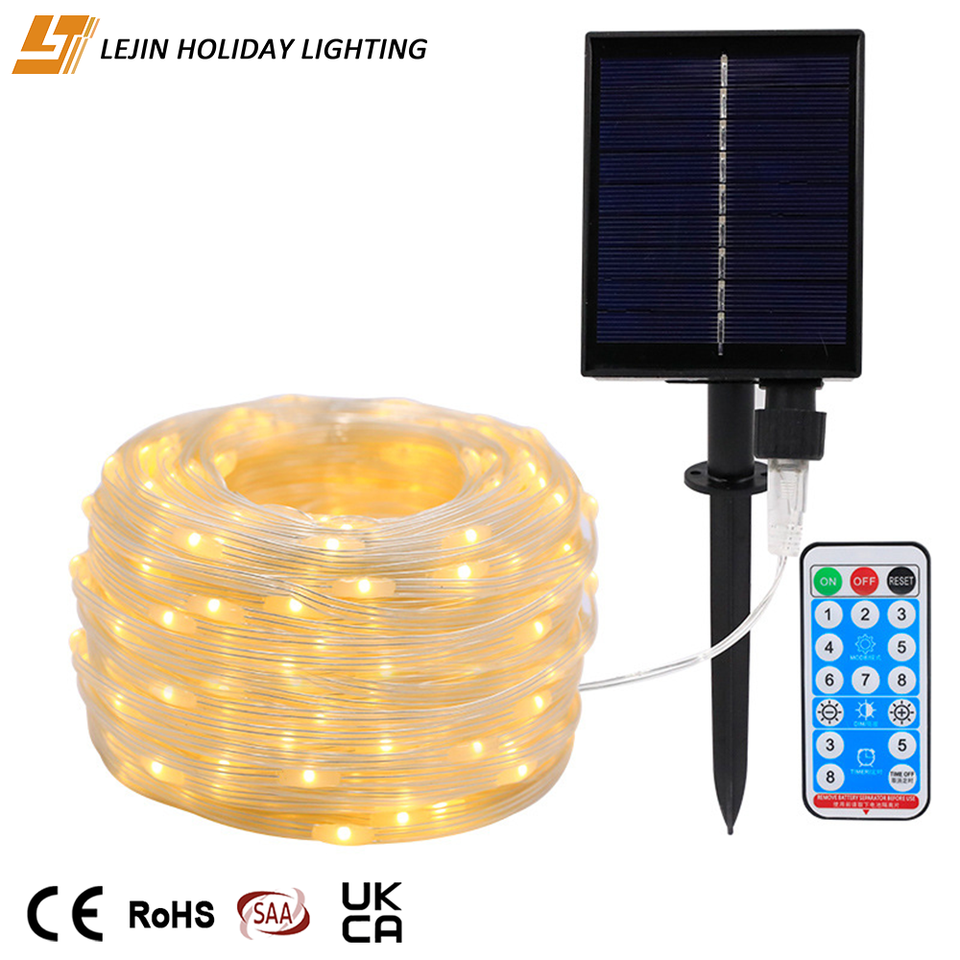 Solar cord lights