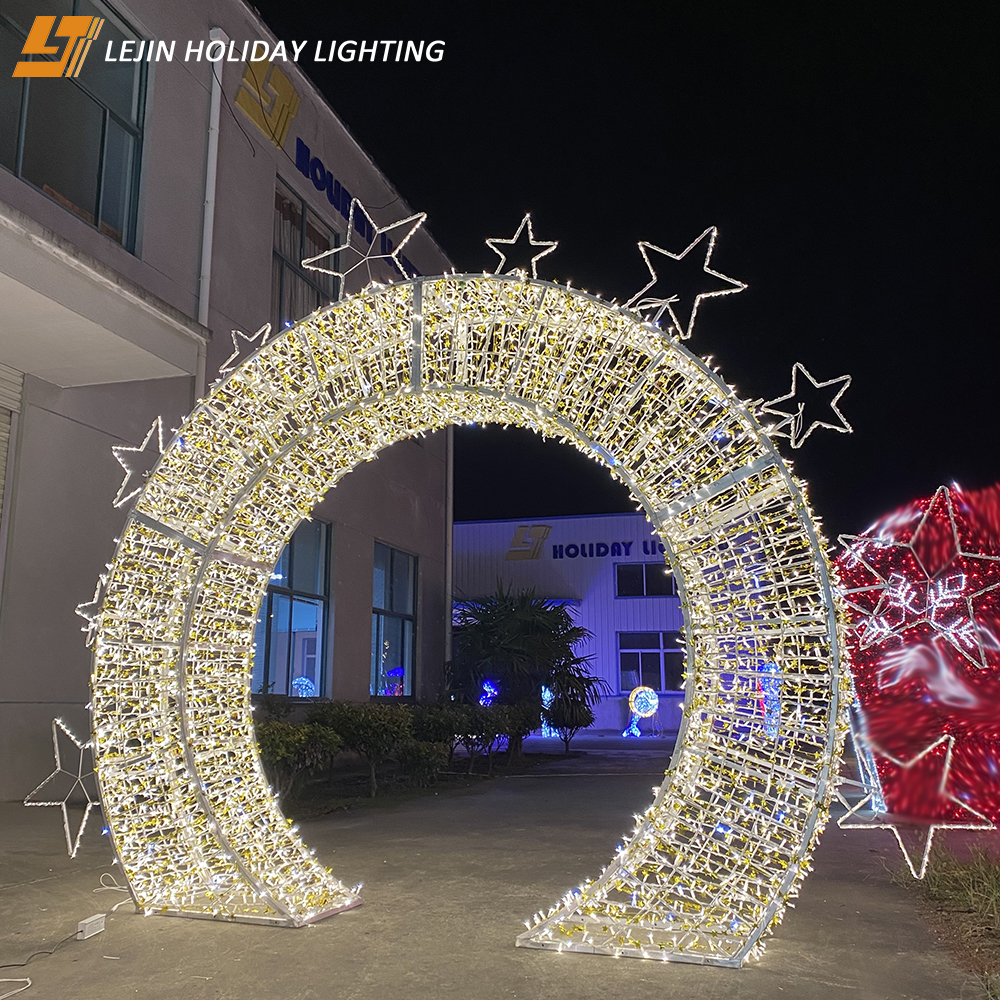 LED Light Arch: Majestic Entrance 