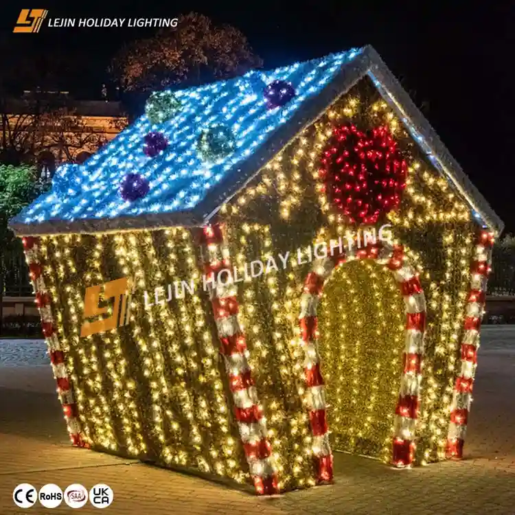 Leverancier van op maat gemaakte commerciële motiefverlichtingssets voor buiten, duurzaam huis met motiefverlichting