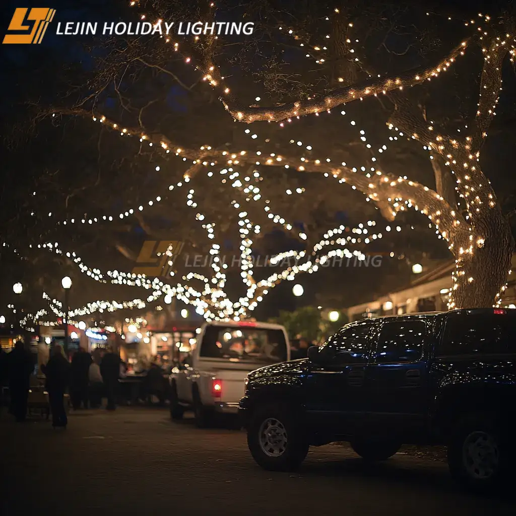 guirlandes lumineuses d'extérieur