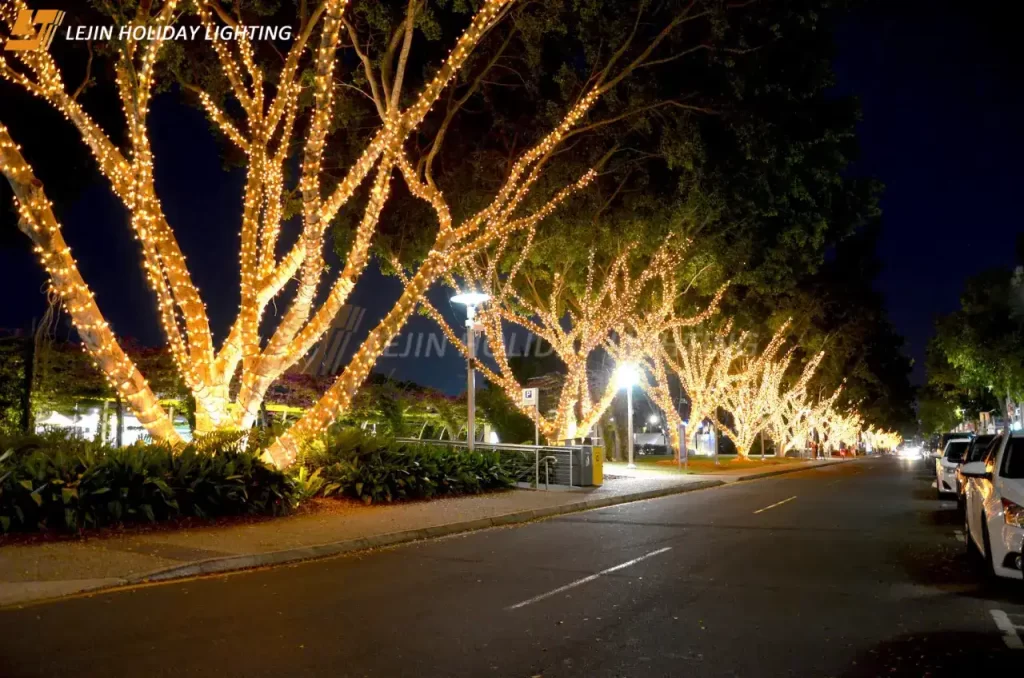 guirlandes lumineuses d'extérieur