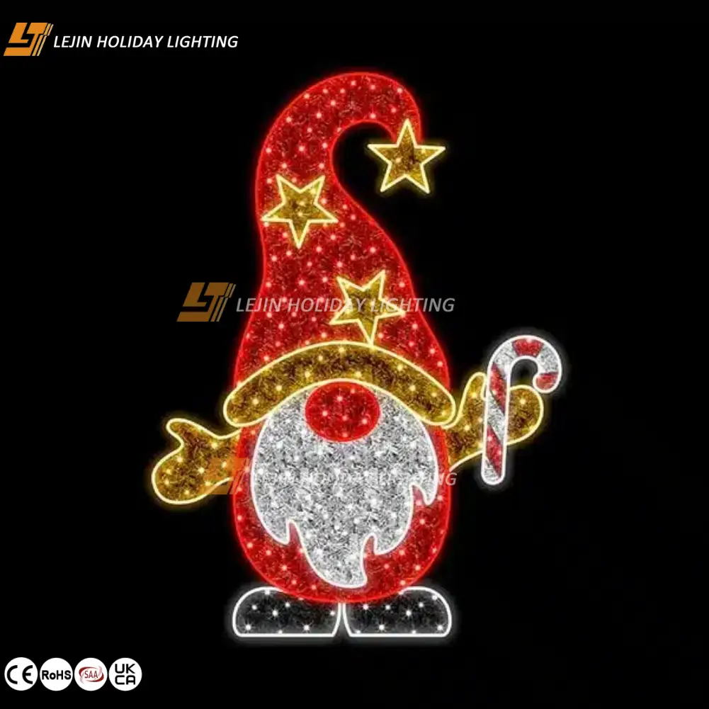 Santa LED motif