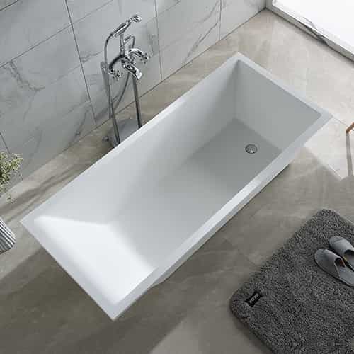 Composite acrylic mordern Semi-Embedded bathtub-Square1.674m Lilya 2120020