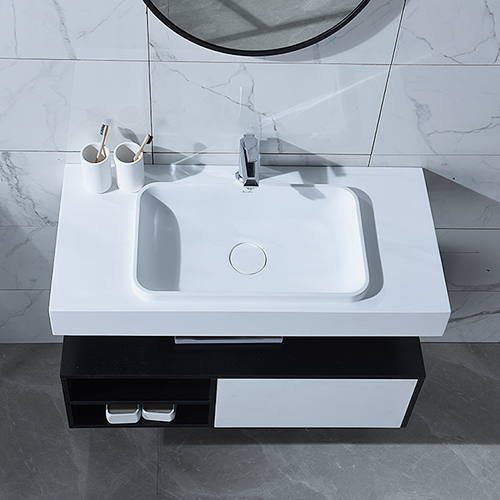 Italian Style Luxury Contemporary Stonang basin Modern Art Sink matte White LILYA 1530020