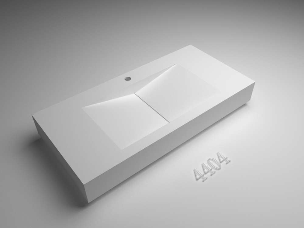 Italian Style Luxury Contemporary Stonang basin Modern Art Sink matte White LILYA 1530040