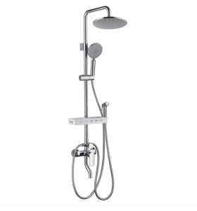 How to deal with the blockage of the shower head? What are the options for showers?