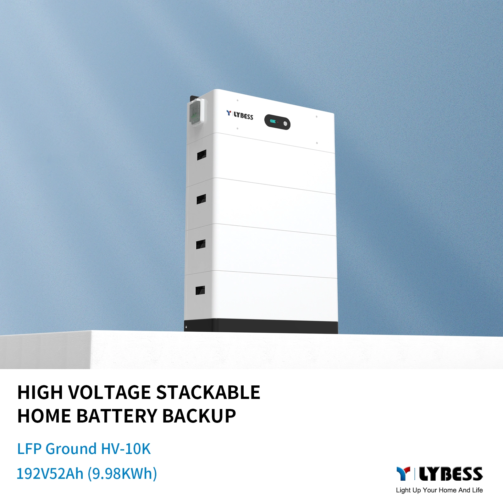 192V52Ah 10KWh High Voltage Stackable Battery