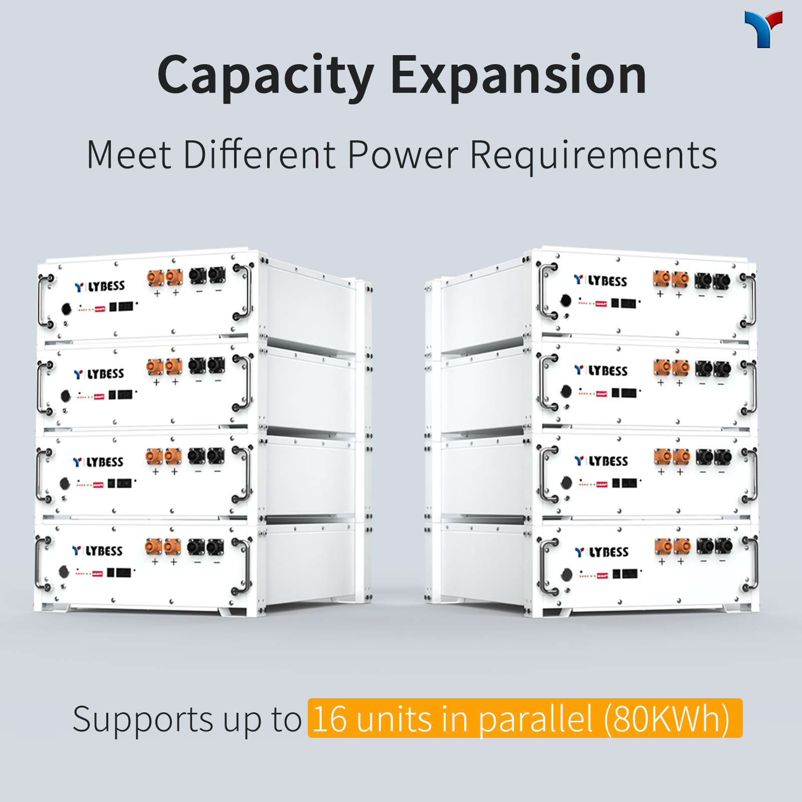 48v lifepo4 server rack battery