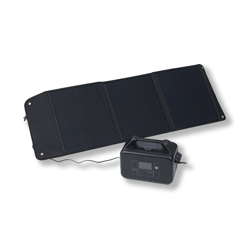 1000W portable power station with solar panel
