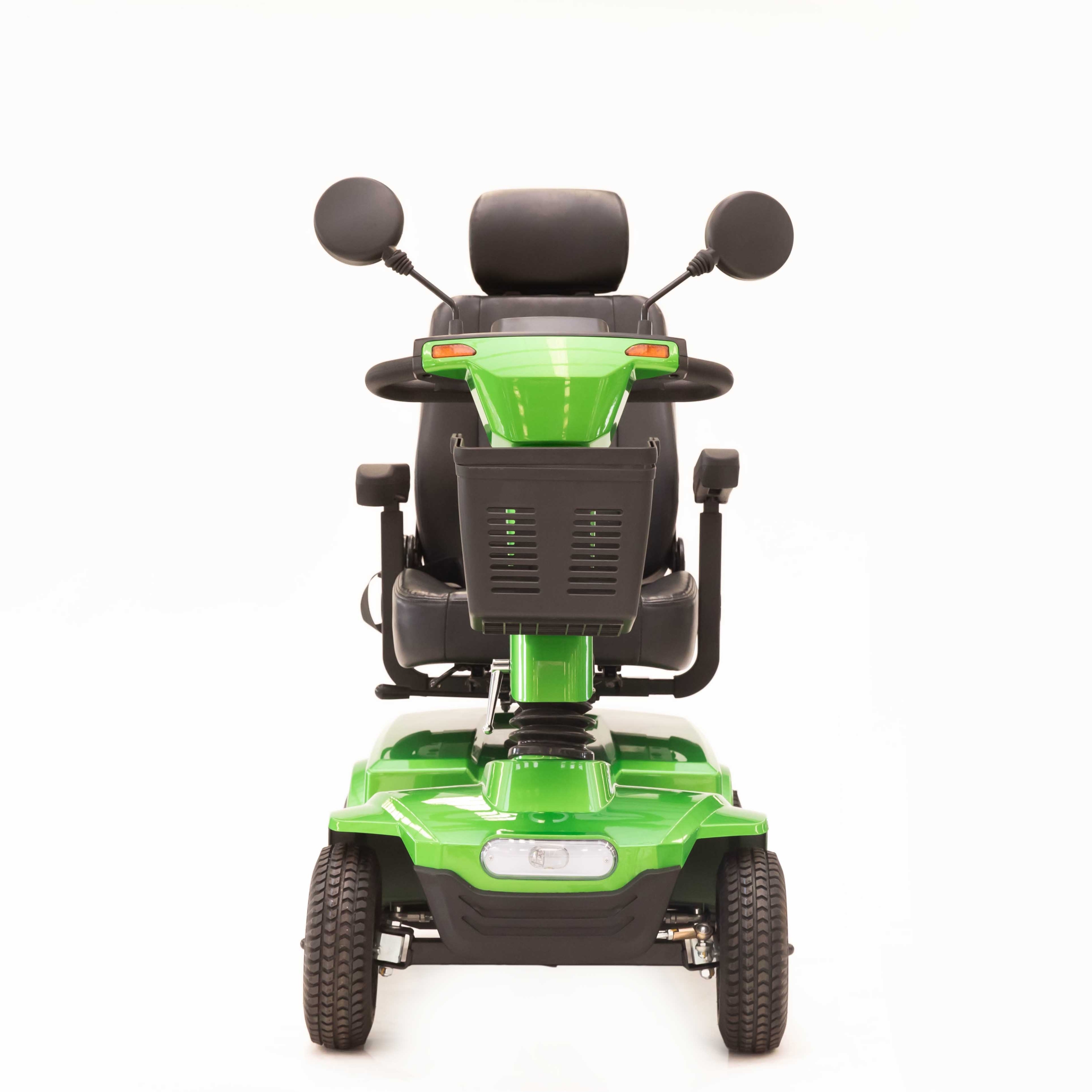 Mid-size 4 wheel Electric Handicap Mobility Scooter With Adjustable Seat for disabled elderly people