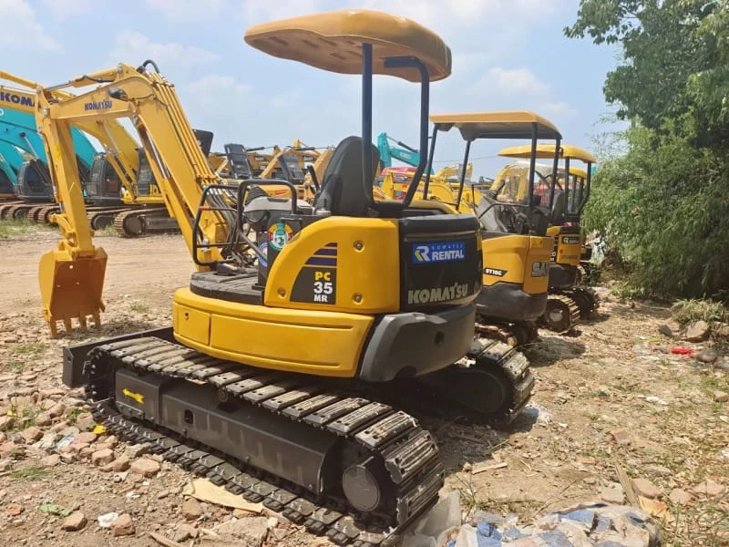 used komatsu 35mr excavator MINI PC 35