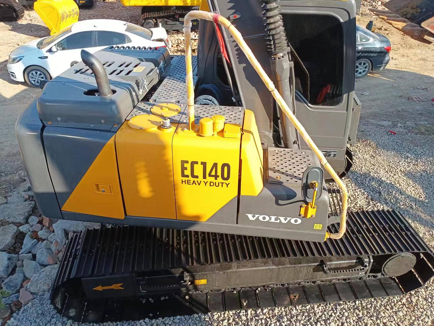 Used Volvo EC140 excavator