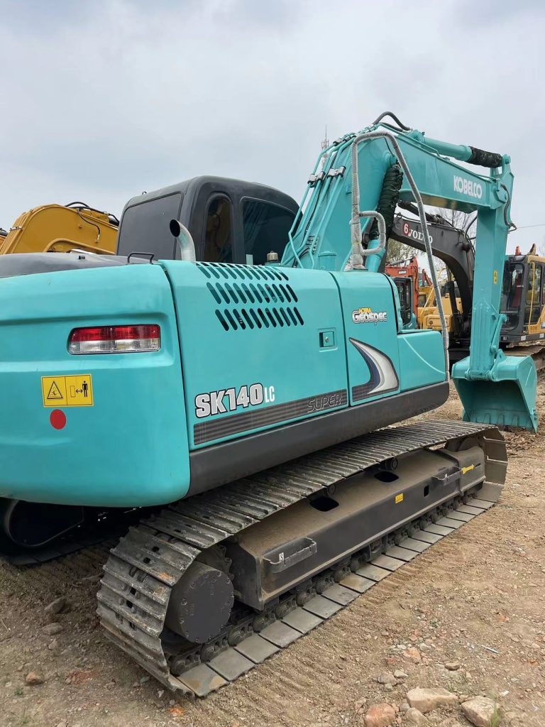 Used Kobelco 140D crawler excavator used machinery used excavator 74KW 14tons 0.6m3 for sale